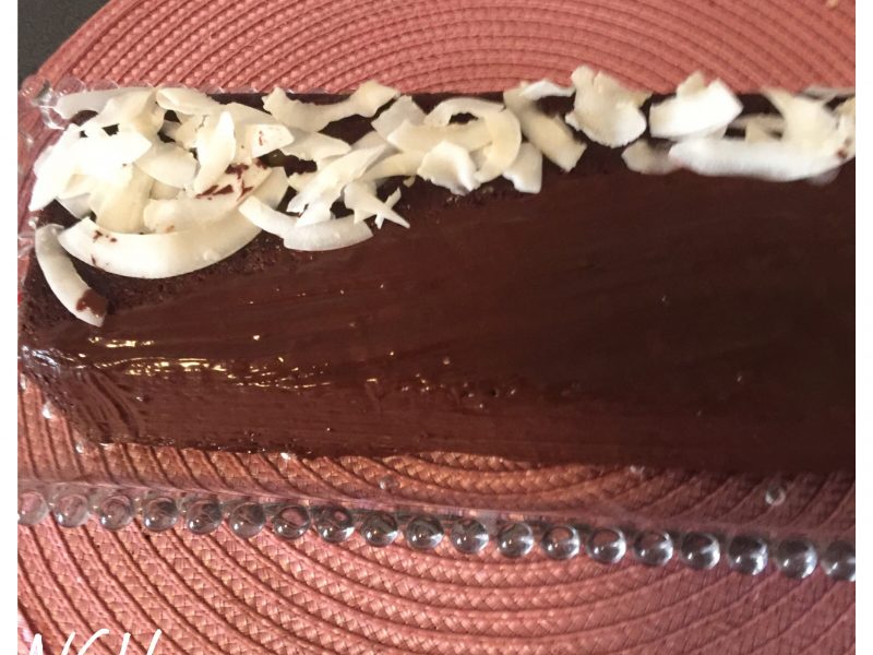 Chocolade kokos cake